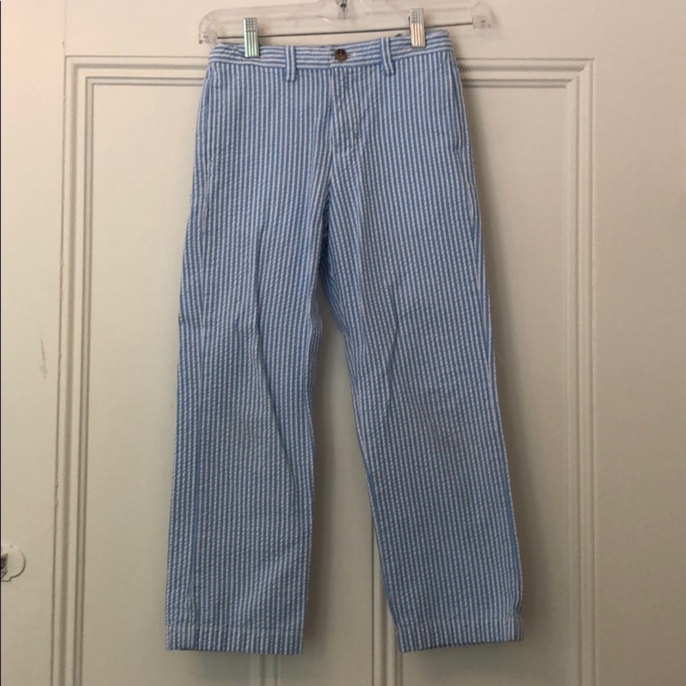Boys seersucker pants
